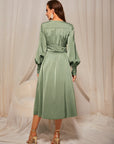 Mint Green Woman Dress